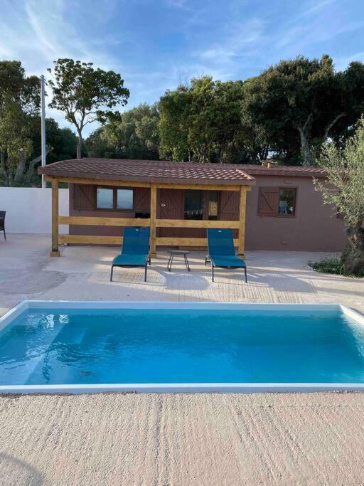 Chalet Grand D'ete Avec Piscine