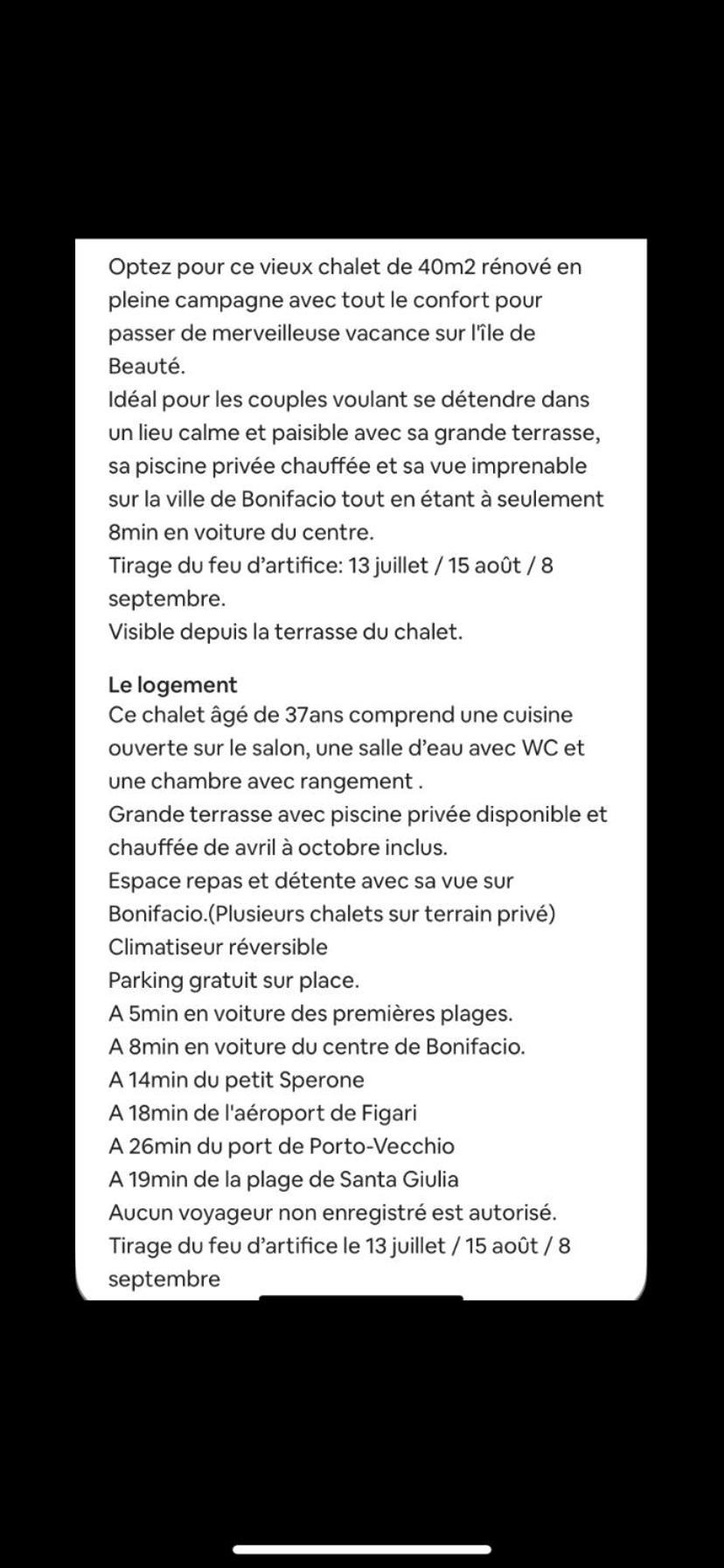 Grand D'ete Avec Piscine * Bonifacio (Corsica)